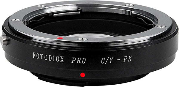 Fotodiox PRO Lens Mount Adapter, Contax Yashica Mount Lens to Pentax K DSLRs