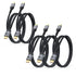 Vorothin 8K HDMI Cable 3FT 5-Pack, 48Gbps High Speed HDMI Cable 2.1, 4K@120Hz/144Hz