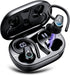 Wireless Earbuds, 2023 Bluetooth Headphones 5.3 Sport, 50H Earbuds with Earhooks, Deep Bass Stereo Noise Cancelling.
