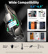 GuMosh 15W 17/16/15,Samsung S25 S24 S23 S22 Dual Coil Cup Phone Holder Mount,Wireless Car Charger Auto-Clamping Fast