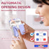 R-fun AirPods 2nd Generation Charging Case Cover, Full Drop Protection with Cleaner Kit & Keychain, White/Lavender
