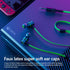 Gaming Earbuds Wired, USB C & 3.5mm Dual Plug Headphones with Mic, Stereo Bass Noise Isolating for PC/PS4/PS5/Xbox