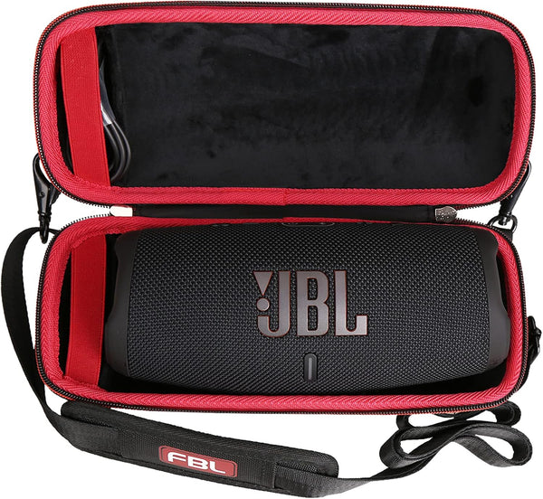 Hard Carrying Case for JBL Charge 4 / Charge 5 Waterproof Bluetooth Speaker with Shoulder Strap