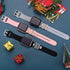 Decorative Love Rings Loops for Apple Watch, Compatible with Silicone Leather Bands, Diamond Sparkle Charms