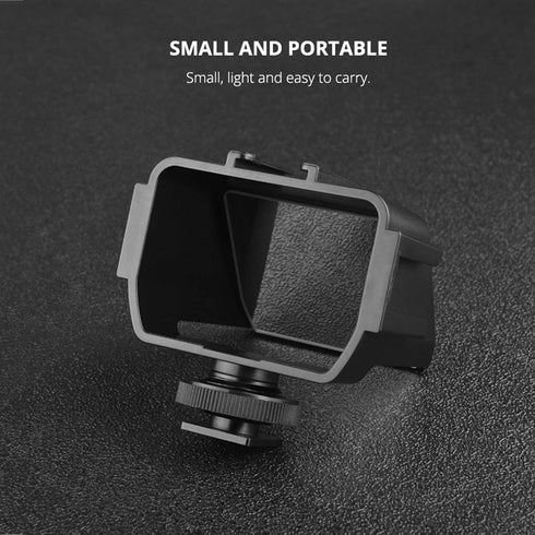 Bindpo Filmmaking Camera Selfie Flip Screen, Universal Cold Shoe Mount for Mic Light Vlog for Mirrorless Camera