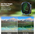 NEEWER ND Filter Set for GoPro Hero 12/11/10/9 Black, 4 Pack (ND8 ND16 ND32 CPL) Multi Coated HD Polarizer Kit