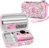 Leayjeen Kids Camera Case for Dylanto/GKTZ/HiMont/CAMCLID/ESOXOFFORE Instant Print Camera, Pink Unicorn (Case Only)