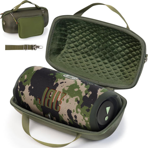 Hard Shell Case for JBL Xtreme 3/2/1 Portable Bluetooth Speaker, Waterproof Travel Carrying Case with Zipper Pocket for