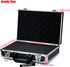HUL 16in Two-Tone Aluminum Case, Customizable Pluck Foam Interior for Test Instruments, Cameras, Tools, and Accessories