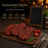 3 jojofuny Pcs Fake Steak Props, Realistic Artificial Grilled Steak Model, Cooked Meat Food Replica with Grill Marks