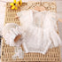 Newborn Photography Props, Girl Lace Romper and Headdress for Baby Photo Shoot Outfits and Girls Photo Props