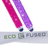 Eco-Fused Universal Bling Stylus Pens, 2 Long Gem Covered Stylus Pens with Microfiber Cleaning Cloth for All Devices
