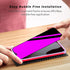 Compatible with iPhone 15 Pro Privacy Screen Protector, 28 Degree Anti Spy 2 Pack Gradient Colorful Anti-Blue Light