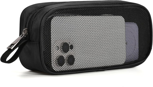 Lidwot Breathable Mesh Nylon Travel Organizer - Portable Cable pouch & Tool Case