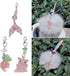 hejhncii Cute Fish Tail Strawberry Pig Hanging Pendant - Sweet Phone Strap Lanyard