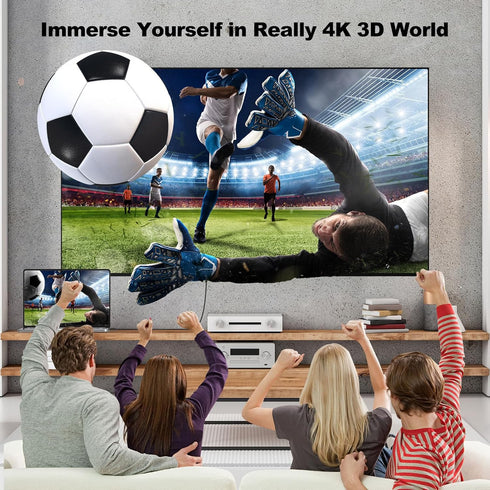 6FT 10-Pack, 4K 6FT Multi-pack,Shielded 2.0 6 4K@60Hz,2k@165/144Hz,HDCP 2.2, CL3 PS5, PS4, HDMI Cable HDMI to HDMI