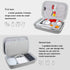 Canboc Hard Electronic Organizer Travel Case - Electronics Accessories Cable Gadget Wire Storage Bag Double Layer