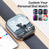 Smart Watch with Call Function, 1.85" Fitness Tracker, Heart Rate/Sleep Monitor, Waterproof for Women & Men
