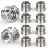 SynHHergyx 10 PCS 1/4"-20 Female to 3/8"-16 Male Tripod Adapter Reducer Bushing Converter