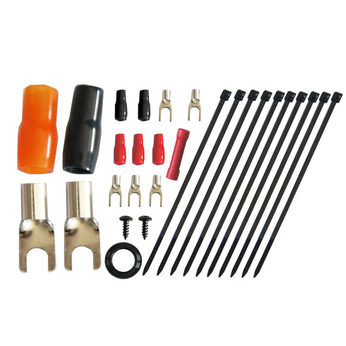 RD True 4 Gauge Car Audio Cable Amp Wiring Kit - 2 Channel Rock Direct CCA Power Cable