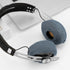 Geekria 2 Pairs Knit Headphones Ear Covers, Washable & Stretchable Protectors for Over-Ear Headsets, Size S/Blue