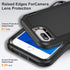 IDweel Case for iPhone 8 Plus, Heavy Duty Protection with Built-in Kickstand, Shockproof Anti-Scratch Slim Fit Hard