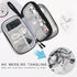Skycase Travel Cable Organizer, Waterproof Electronics Accessories Storage Bag for USB Data Cable, Earphone, Power Bank