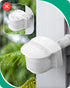 EDISHINE Outdoor Motion Sensor, 240° Detection Range & 60FT Detection Distance, Dusk to Dawn