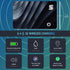 Wallet Tracker Wireless Recharging IP68 Thin Item Finder Card, Bluetooth Works with Apple Find My APP & Network (iOS