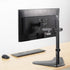 VIVO Steel Universal Full Motion Pole Mount Monitor Arm, Fits 17 to 32 inch Screens, Black, MOUNT-POLE01A