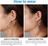 SAMCOM Walkie Talkies Earpiece with Mic PTT 2 Pin K Head Acoustic Tube Headset Earphone for Surveillance