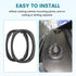 6X9 Inch Universal Plastic Vehicle Speaker Spacer Ring Adapter, 1 Pair Car Speaker Mounting Bracket