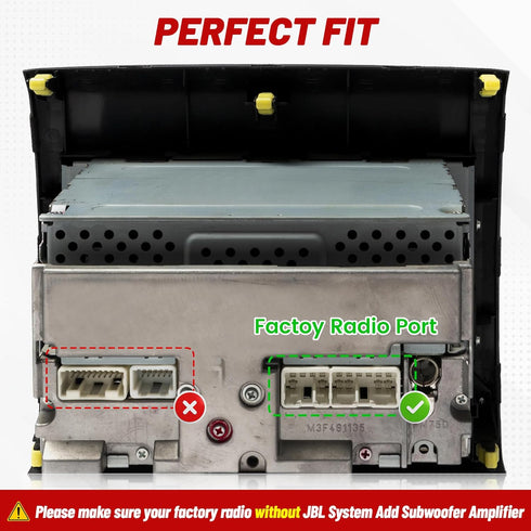 1992-2019 2010-2019 RED WOLF Stereo Harness for Toyota, Subaru Aftermarket Radio Wire Harness Female + Male Plug