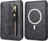 Cavor Black MagSafe Wallet for iPhone 14 Pro Max/14 Pro/15/14 Plus/13/12, Adjustable Stand, Magnetic Wallet