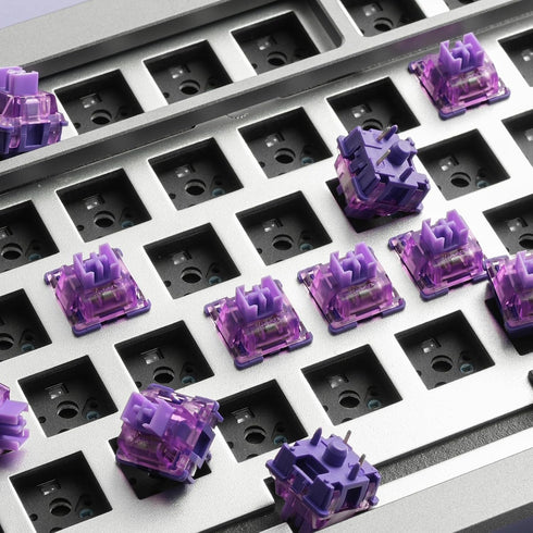 Akko V3 5-Pin (45pcs) Lavender Purple Pro Keyboard Switch with Dustproof Stem for Mechanical Gaming Keyboard, Tactile