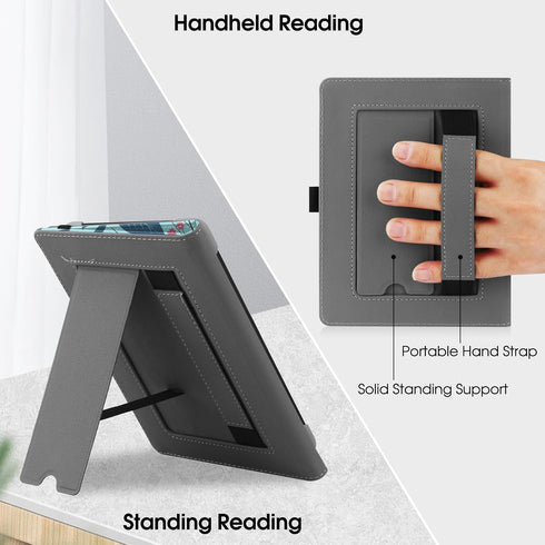 HGWALP 6-6.8-7 inch 6" 6.8" 7" 11th/12th/colorsoft Universal Case for eReaders, Paperwhite Case with Hand Strap