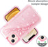 Asuwish iPhone 13 Mini Case - 5.4" Bling Liquid Glitter, Clear Hybrid, Military Grade Protection, Pink, with Screen