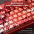 Shine Through PBT Keycaps, Double Shot Side Printed Keycaps, Cherry Profile Dye-Sub Key Caps, Japanese Anime Keycap Set