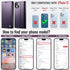 PlusnapX 13 2-in-1 13 6.1", Wallet Case for iPhone Compatible with Magsafe, PU Leather Flip RFID Blocking Card Holder