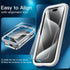 JETech 3-Pack Tempered Glass Screen Protector for iPhone 15 Pro 6.1-Inch, HD Clear, Case-Friendly, Easy Installation