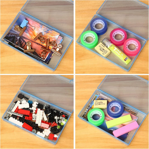 Photo Storage Bag 4x6, 10 Inner Large Photo Storage Box for up to 1000 Photos, Craft Keeper with Handle for Photo