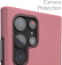 Crave Dual Guard for Samsung Galaxy S22 Ultra Case, Shockproof Dual Layer Protection for S22 Ultra 5G - Berry