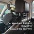 Car Headrest Camera Mount for GoPro/Insta 360/DJI OSMO, 10 inch Length Magic Arm, Aluminum Alloy