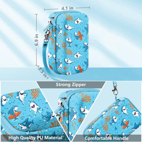 Leayjeen Waterproof Camera Case for Agoigo/Yoophane/DEKER/MIIULODI Underwater Sports HD Kids Toy Digital Camera