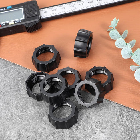 LIQWEI 10Pcs Car Phone Mount Replacement Parts, Tightening Nut for Replacement Cars Mount, Car Phones Holder Clip, Ring