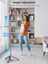 Selfie Stick & Phone Tripod, All in 1 with Remote, Travel Stand for Video Recording, Live Streaming, Compatible with