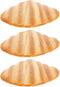 3pcs Realistic Fake Bread Loaves Set, Lifelike Simulated Croissant Models for Photography,
