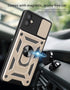 Samsung Galaxy A04E Case with Screen Protector, Military Grade Protection Anti-Scratch Phone Case with 360°Rotatable