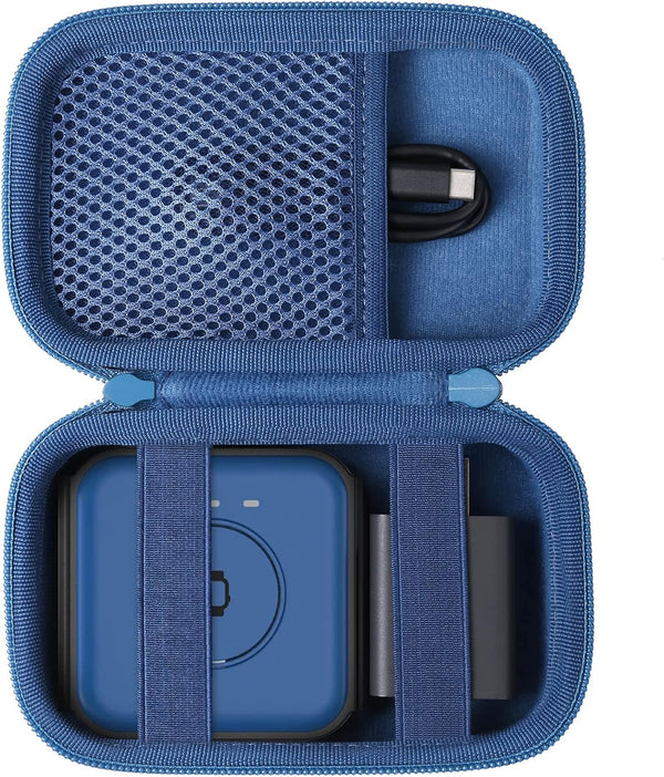 Aenllosi Hard Carrying Case for UCOMX Nano 3 in 1 Wireless Charger (Blue, Case Only)