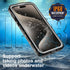 Ezanmull iPhone 15 Pro Max Waterproof Case, Magnetic with Screen Protector, IP68 Dustproof, Black